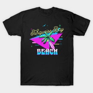 Turquoise Bay | Vintage Retro Design T-Shirt